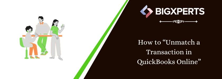 Unmatch a Transaction in QuickBooks Online