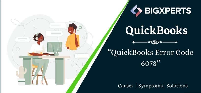 QuickBooks Error Code 6073