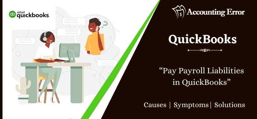 Pay Payroll Liabilities in QuickBooks