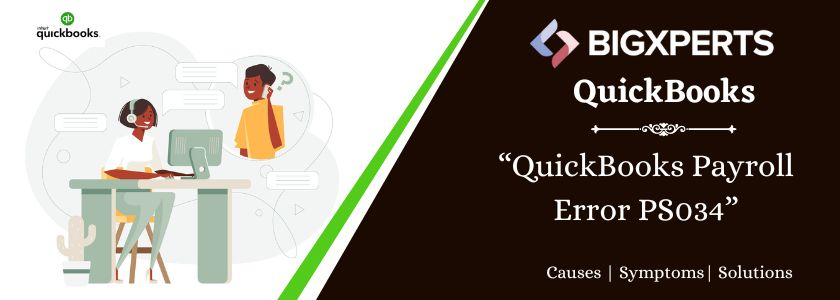 QuickBooks Payroll Error PS034