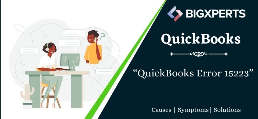 QuickBooks Error 15223