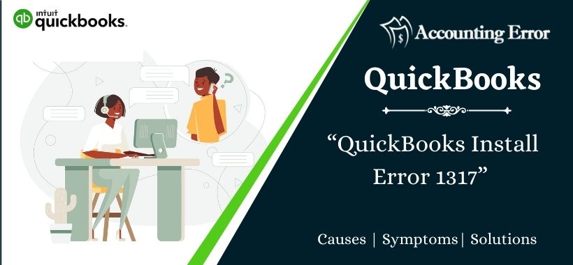 QuickBooks Install Error 1317