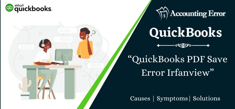 QuickBooks PDF Save Error Irfanview