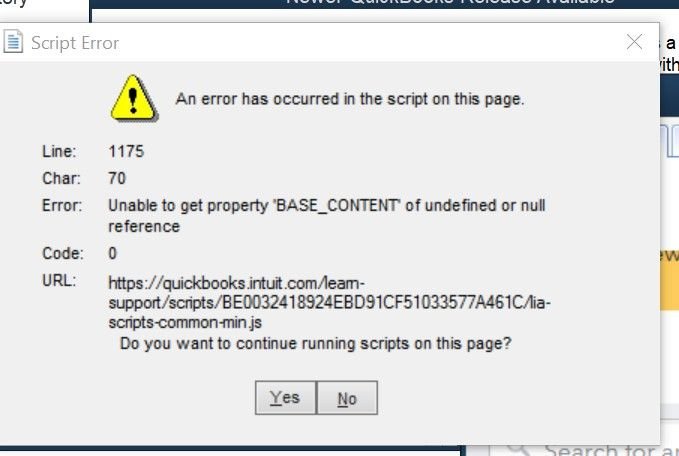 Unable to get property BASE_CONTENT" of undefined or null reference
