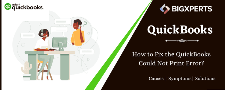 quickbooks could not find printer