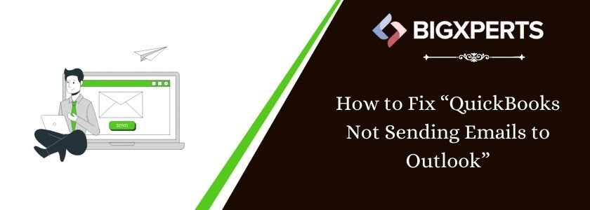 quickbooks not sending emails through outlook