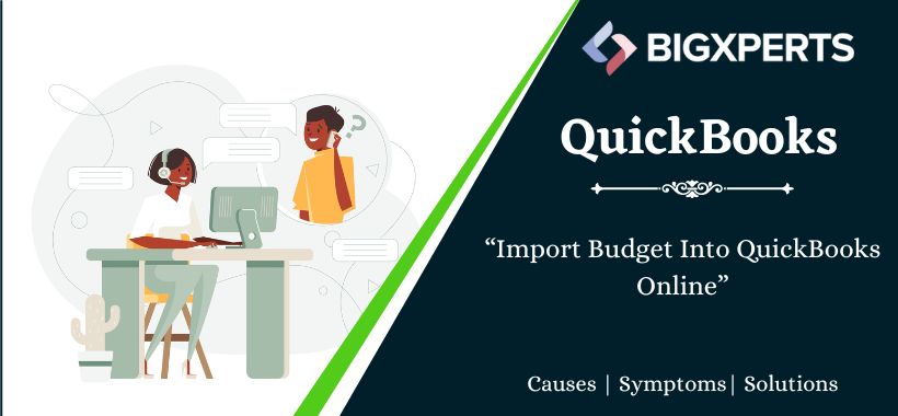 Import Budget Into QuickBooks Online
