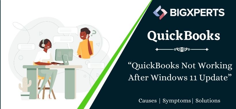 QuickBooks Not Working After Windows 11 Update