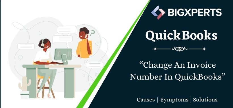 Change Number on Invoices In QuickBooks