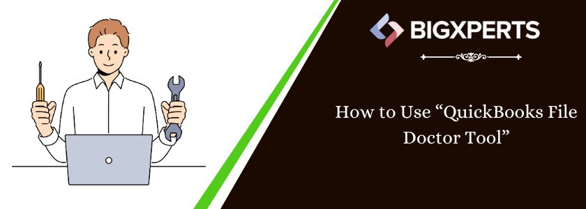run QuickBooks File Doctor Tool to fix company file issues